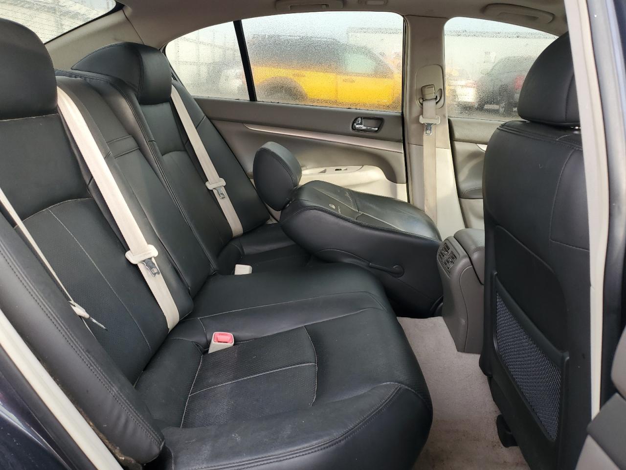 2011 Infiniti G VIN JN1CV6AR7BM354756 Copart auction photo, front end / rear end damage thumbnail 10