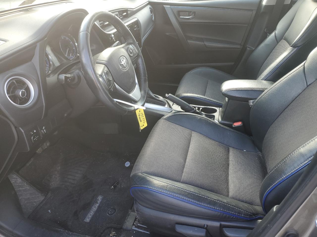 2017 Toyota Corolla VIN 2T1BURHEXHC845876 Copart auction photo, front end damage thumbnail 7