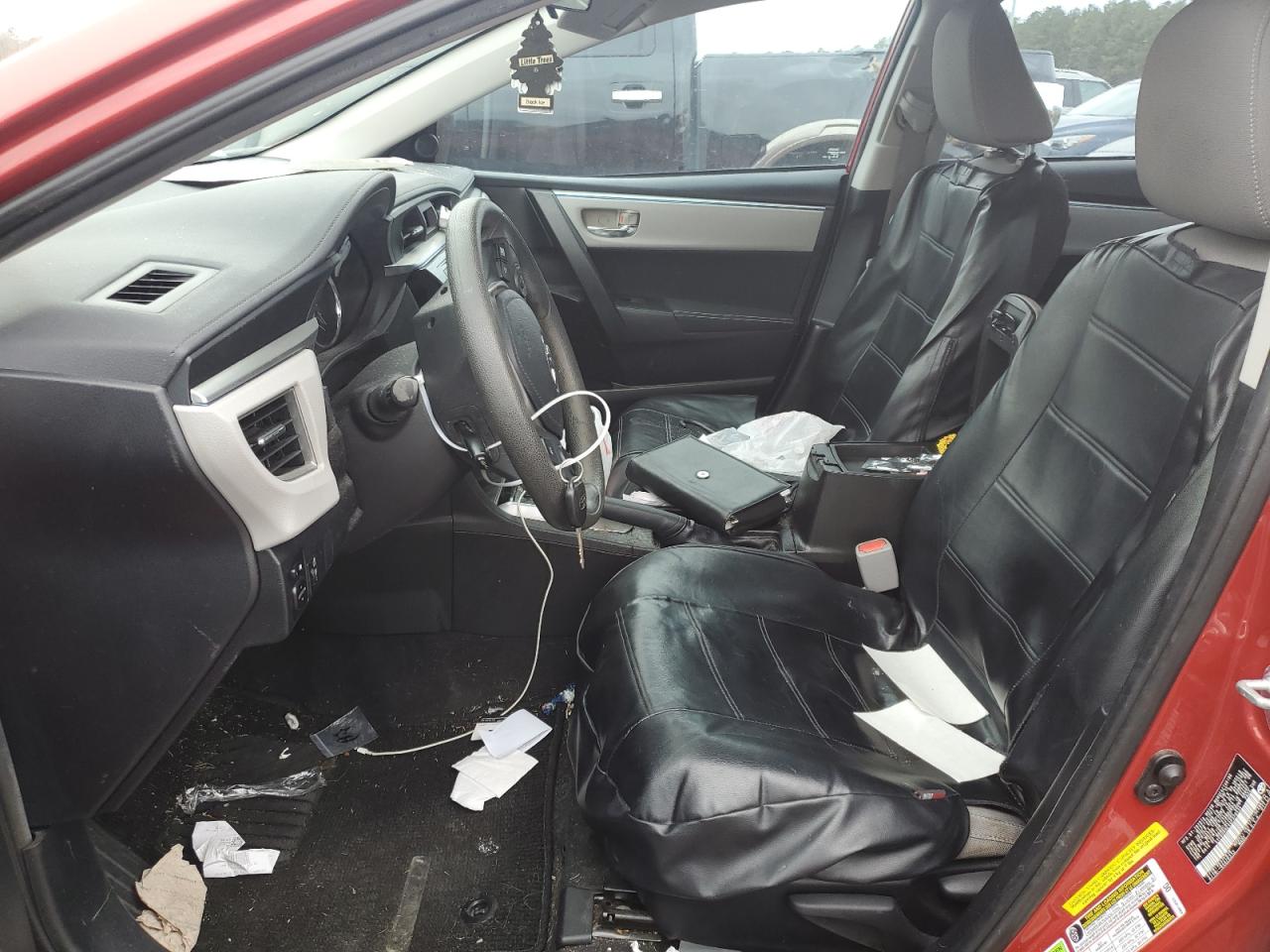 2016 Toyota Corolla VIN 5YFBURHE4GP378534 Copart auction photo, front end damage thumbnail 7