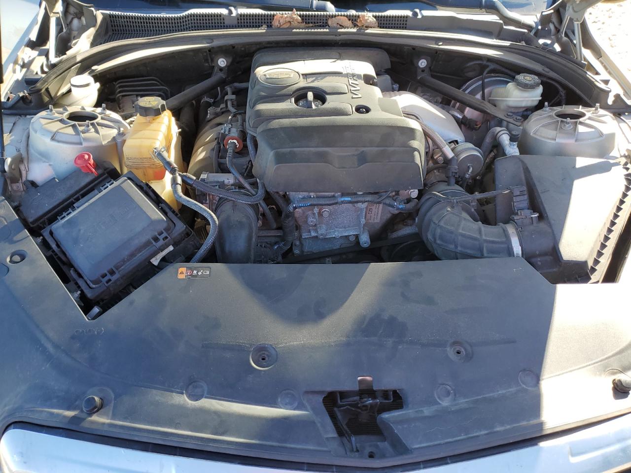 2015 Cadillac ATS VIN 1G6AH5RX0F0104770 Copart auction photo, side / rear end damage thumbnail 11
