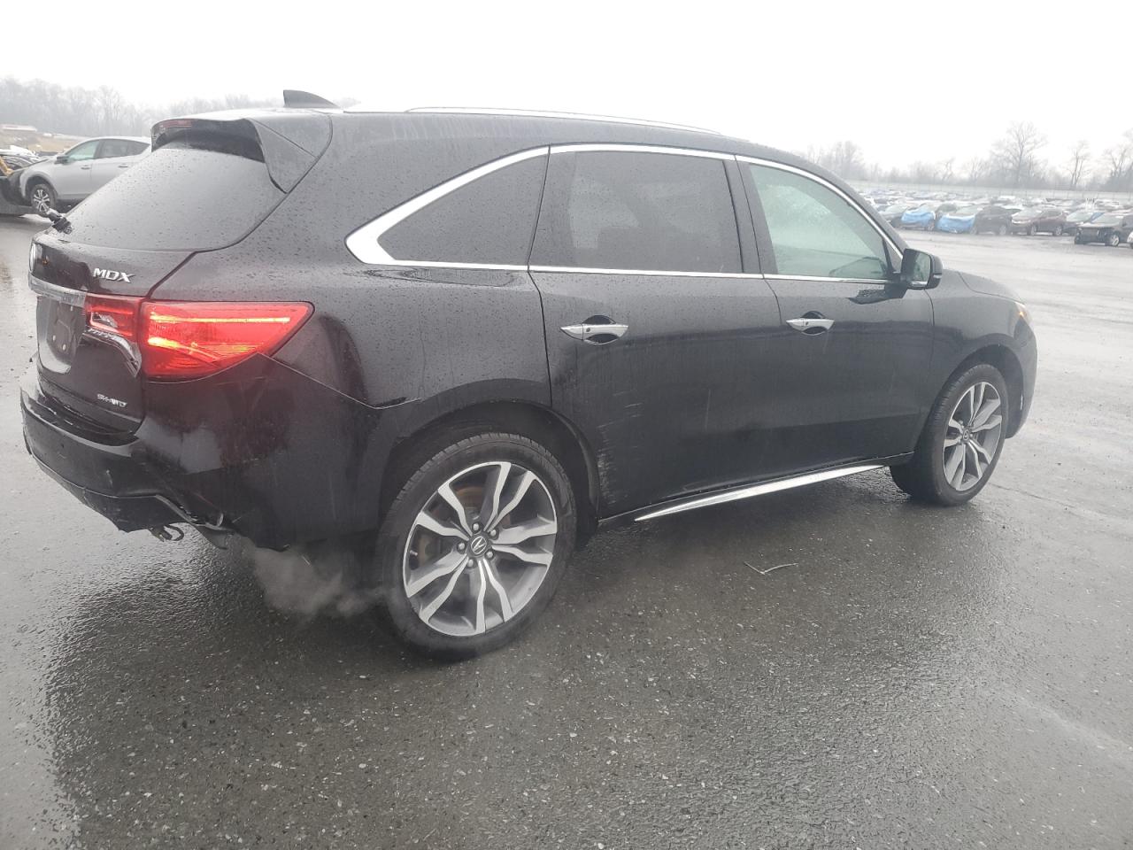 2019 Acura MDX VIN 5J8YD4H80KL009597 Copart auction photo, rear end / undercarriage damage thumbnail 3