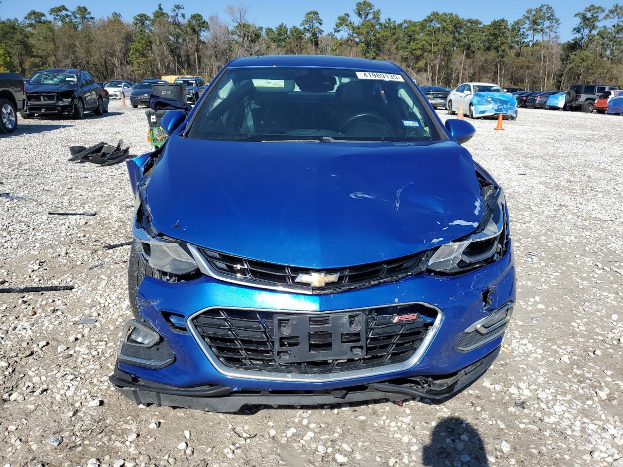 2016 Chevrolet Cruze VIN 1G1BG5SM5G7230824 Copart auction photo, front end / side damage thumbnail 5