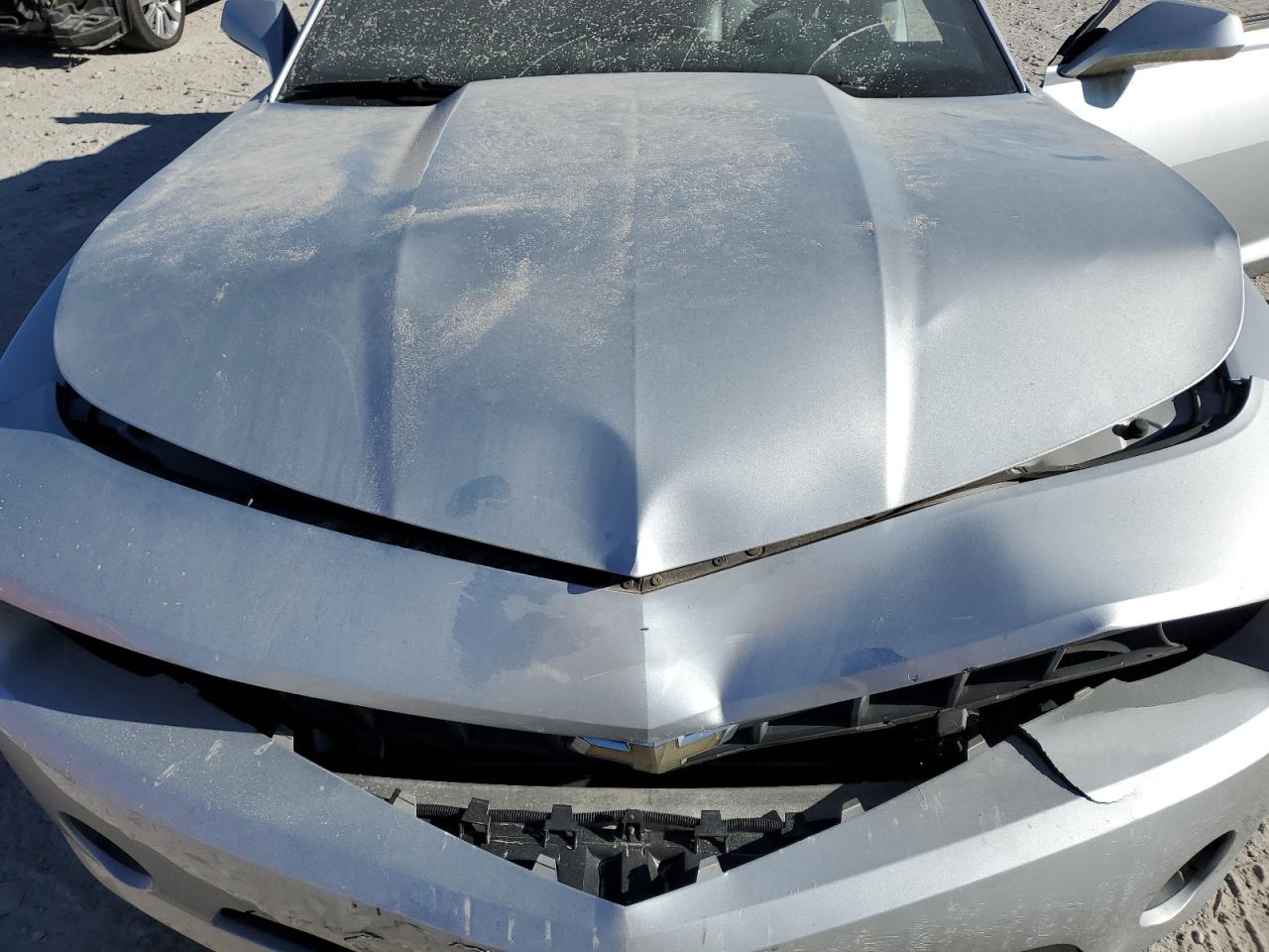 2013 Chevrolet Camaro VIN 2G1FB3D33D9135763 Copart auction photo, all over / front end damage thumbnail 12