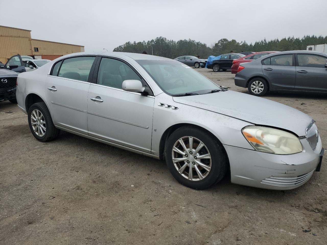 2009 Buick Lucerne VIN 1G4HD57129U107443 Copart auction photo, front end / side damage thumbnail 4