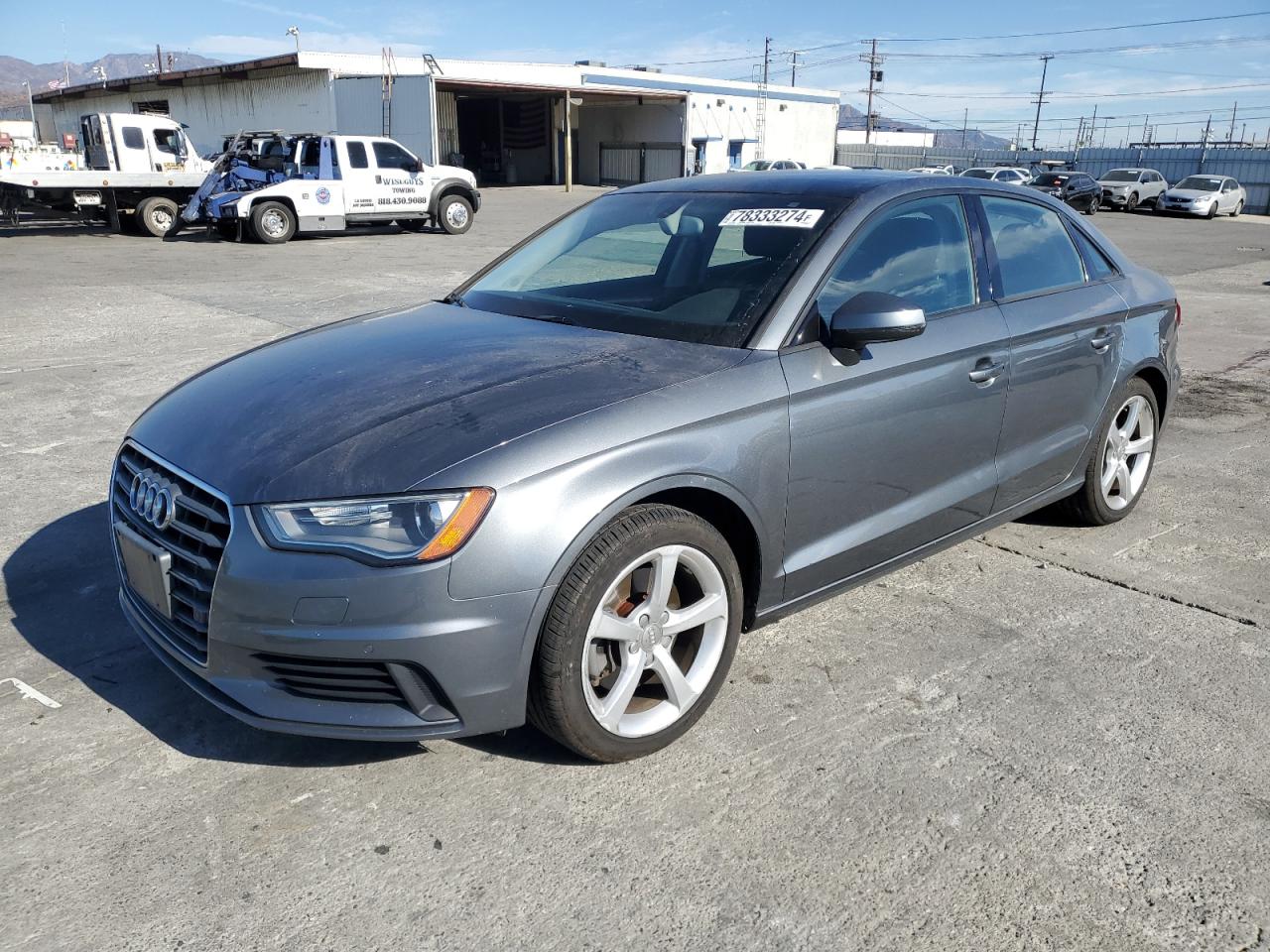 2015 Audi A3 VIN WAUACGFF6F1075074