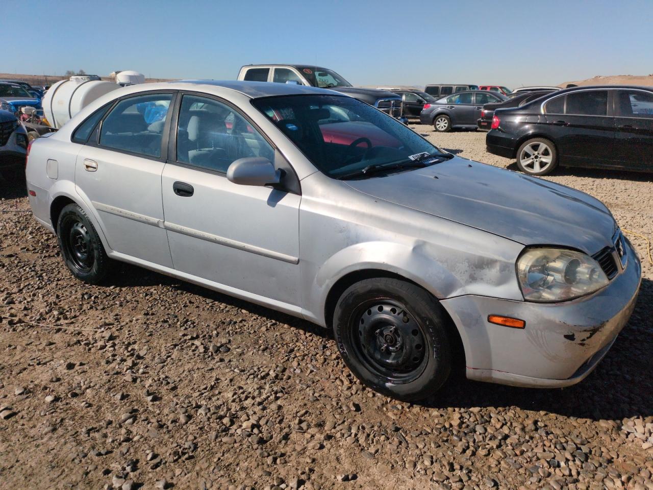 2005 Suzuki Forenza VIN KL5JD56Z45K144227 Copart auction photo, rear end damage thumbnail 4