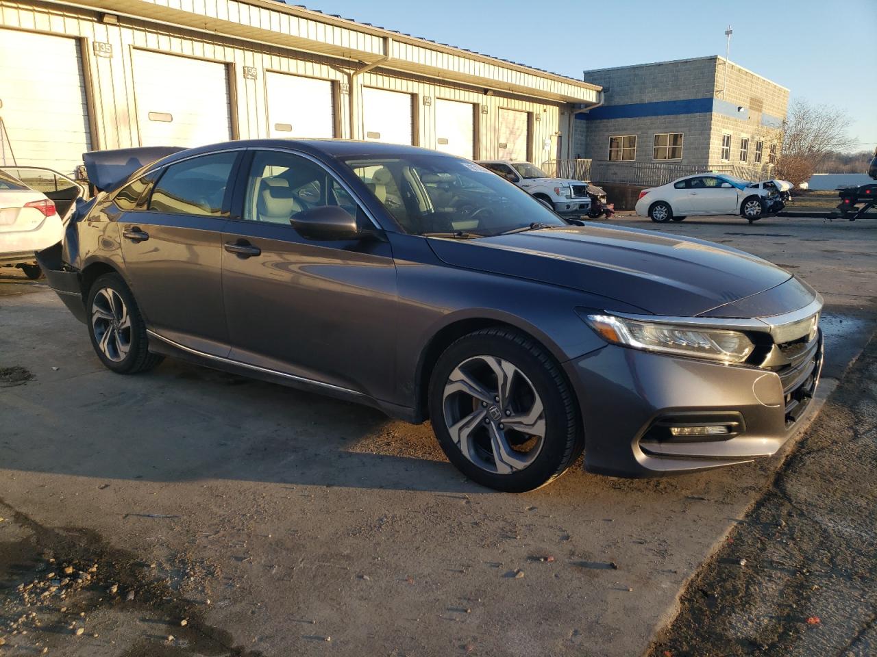 2020 Honda Accord VIN 1HGCV1F43LA121474 Copart auction photo, rear end / minor dent/scratches damage thumbnail 4