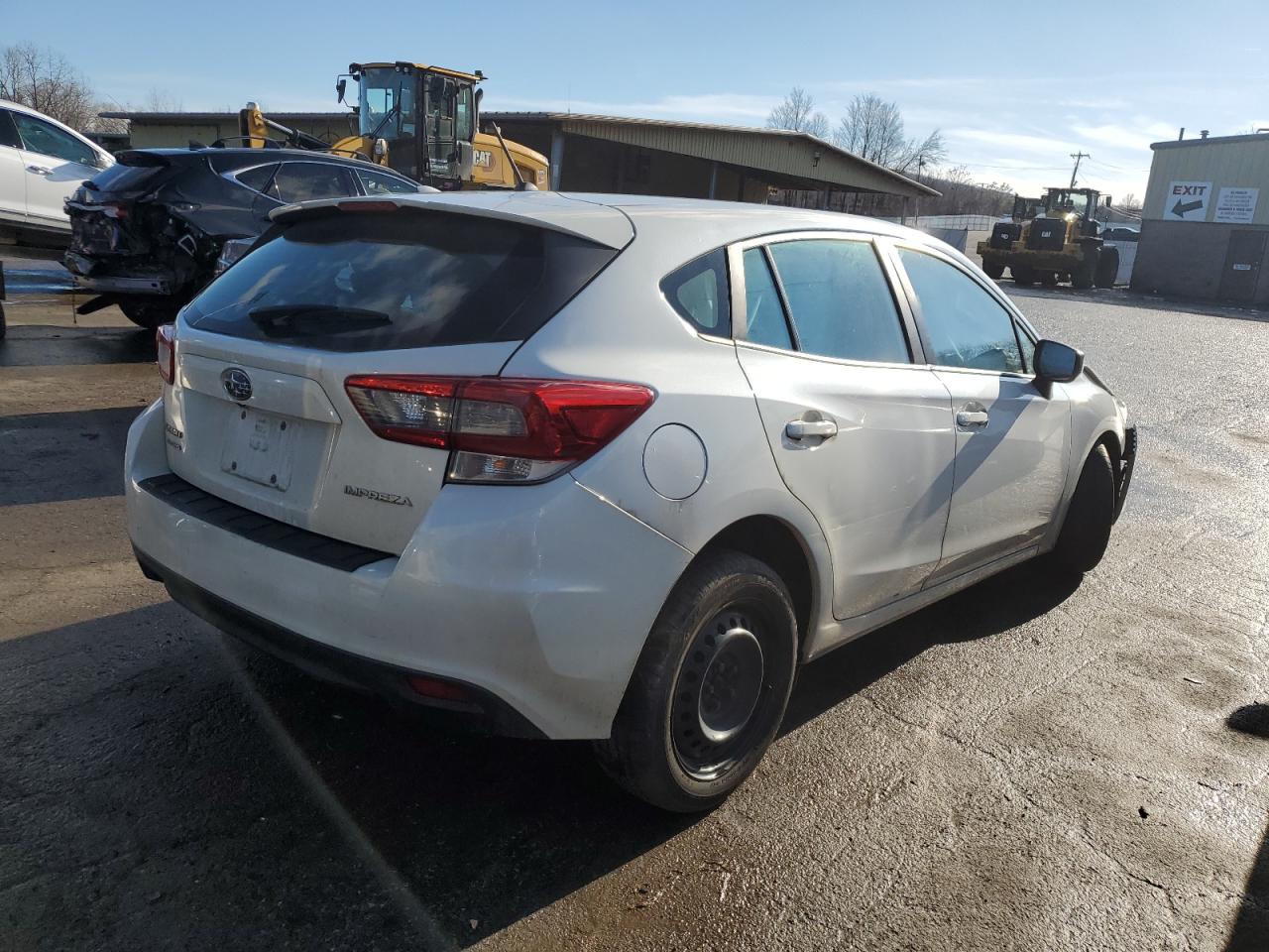 2022 Subaru Impreza VIN 4S3GTAB68N3721234 Copart auction photo, all over damage thumbnail 3