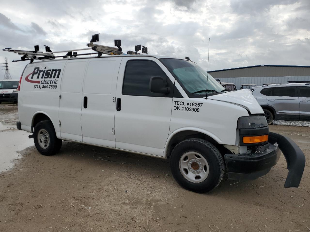 2021 Chevrolet Express VIN 1GCZGGF75M1221027 Copart auction photo, front end damage thumbnail 4