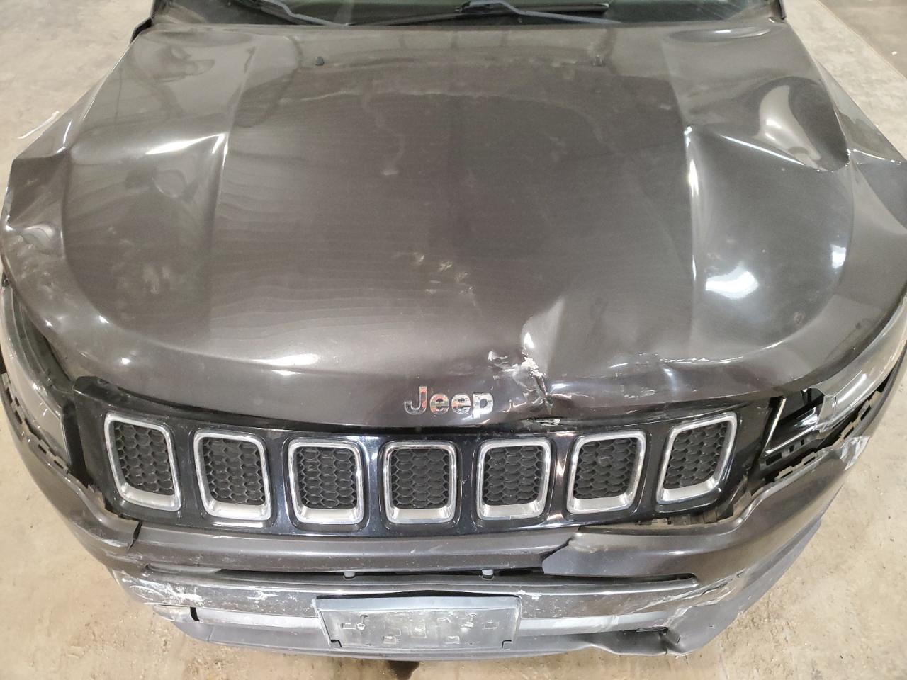 2018 Jeep Compass VIN 3C4NJDBB2JT175721 Copart auction photo, front end / minor dent/scratches damage thumbnail 12