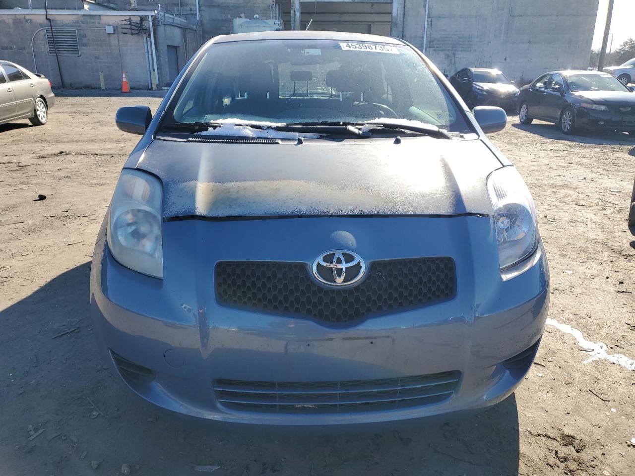 2007 Toyota Yaris VIN JTDJT923975066230 Copart auction photo, rear end / mechanical damage thumbnail 5