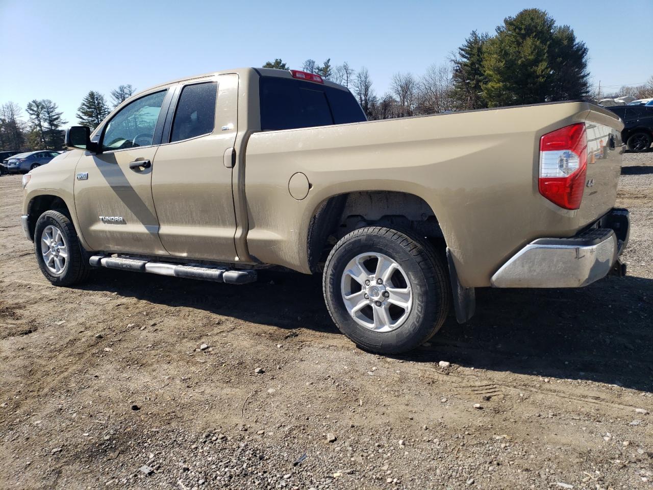 2019 Toyota Tundra VIN 5TFUY5F1XKX813766 Copart auction photo, side / front end damage thumbnail 2