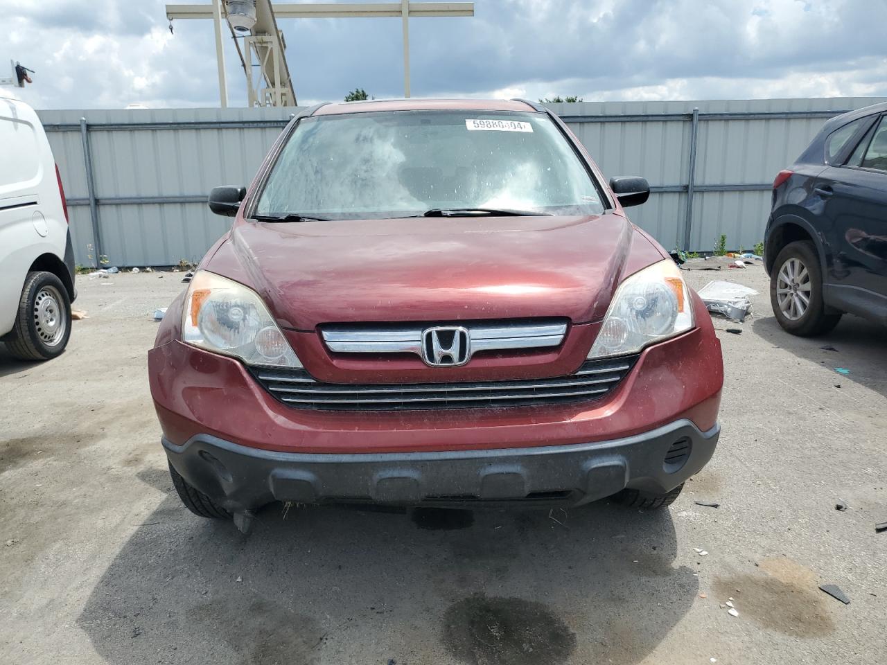 2007 Honda CR-V VIN JHLRE38537C038733 Copart auction photo, minor dent/scratches damage thumbnail 5