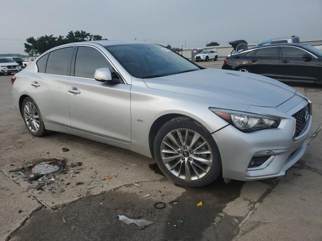 2020 Infiniti Q50 VIN JN1EV7AP0LM206320 Copart auction photo, front end / side damage thumbnail 4