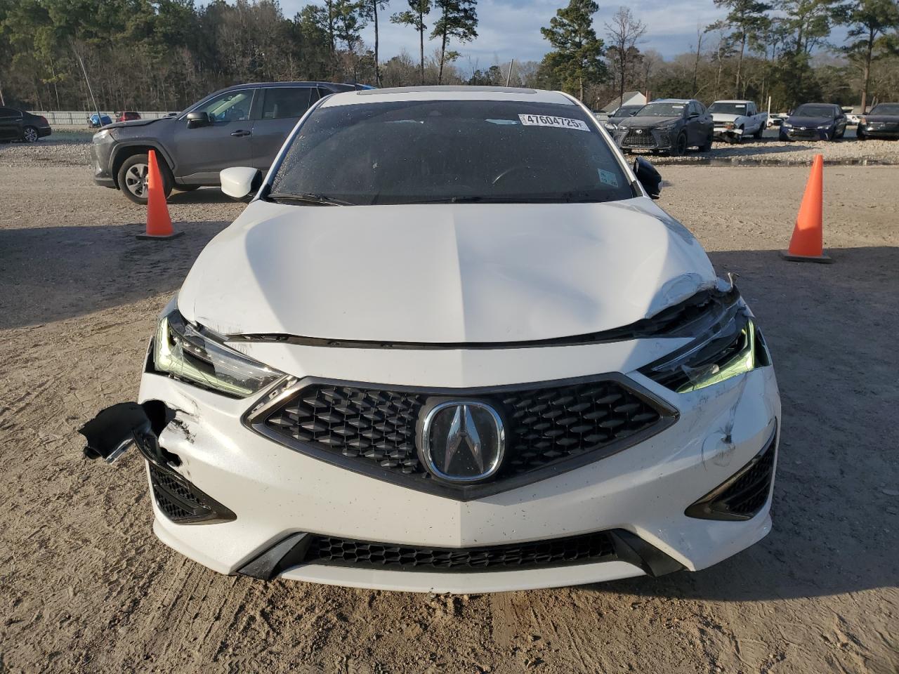 2022 Acura ILX VIN 19UDE2F83NA006177 Copart auction photo, rear end / front end damage thumbnail 5