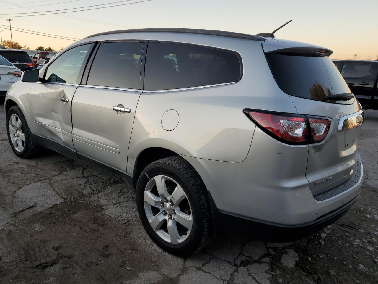 2017 Chevrolet Traverse VIN 1GNKRGKD0HJ120112 Copart auction photo, side damage thumbnail 2