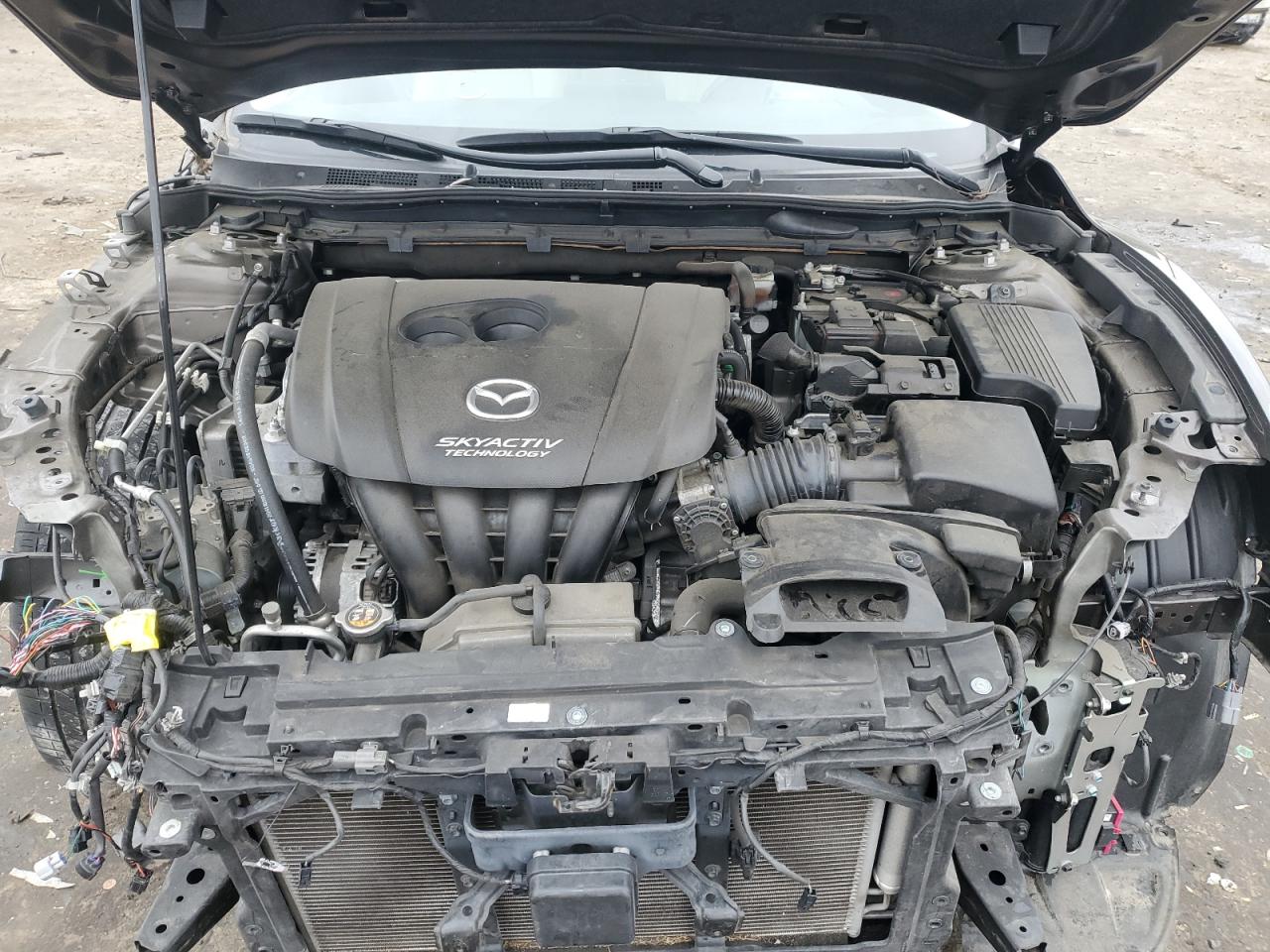 2016 Mazda 6 VIN JM1GJ1W55G1449957 Copart auction photo, front end / side damage thumbnail 11