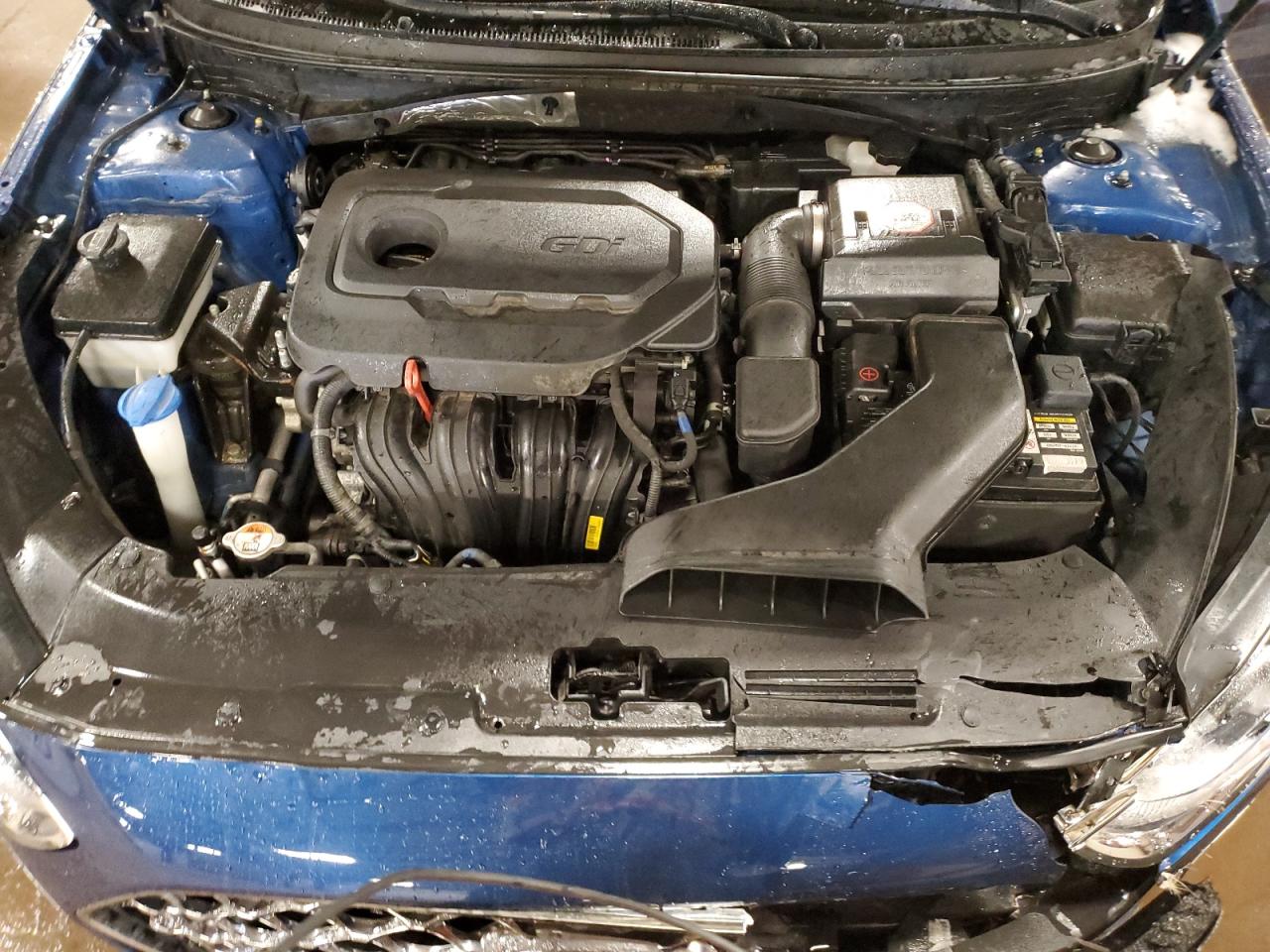 2018 Hyundai Sonata VIN 5NPE34AF9JH710560 Copart auction photo, front end damage thumbnail 11