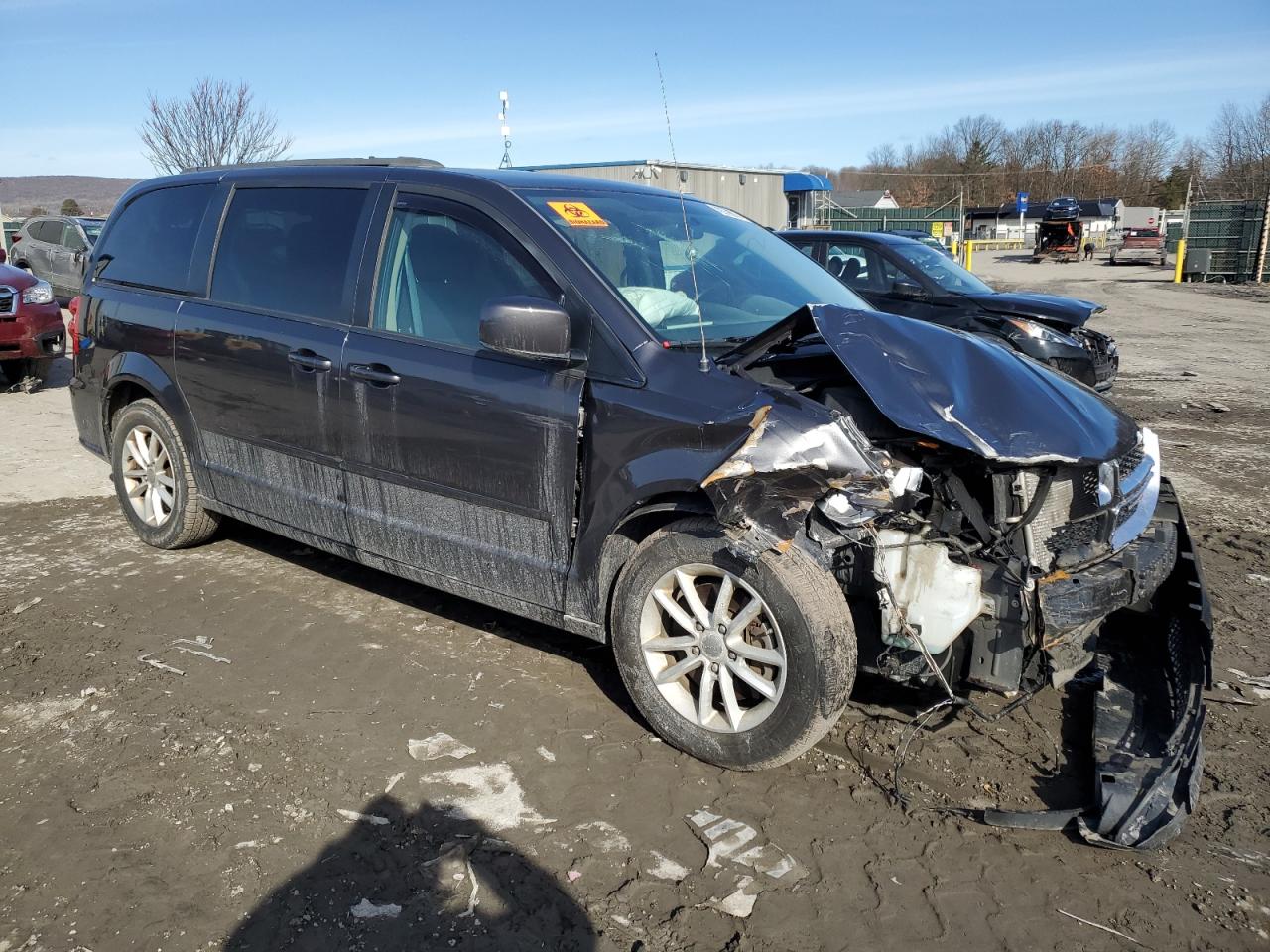 2016 Dodge Caravan VIN 2C4RDGCG4GR356724 Copart auction photo, front end damage thumbnail 4