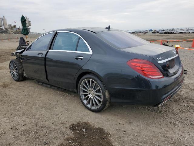 2016 Mercedes-Benz S-klasse VIN WDDUG8CB2GA221960 Copart auction photo, front end damage thumbnail 2