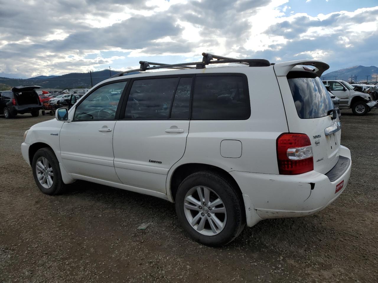 2006 Toyota Highlander VIN JTEEW21A360031271 Copart auction photo, front end / rear end damage thumbnail 2