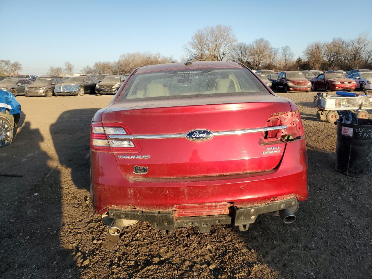 2013 Ford Taurus VIN 1FAHP2E89DG172135 Copart auction photo, front end damage thumbnail 6