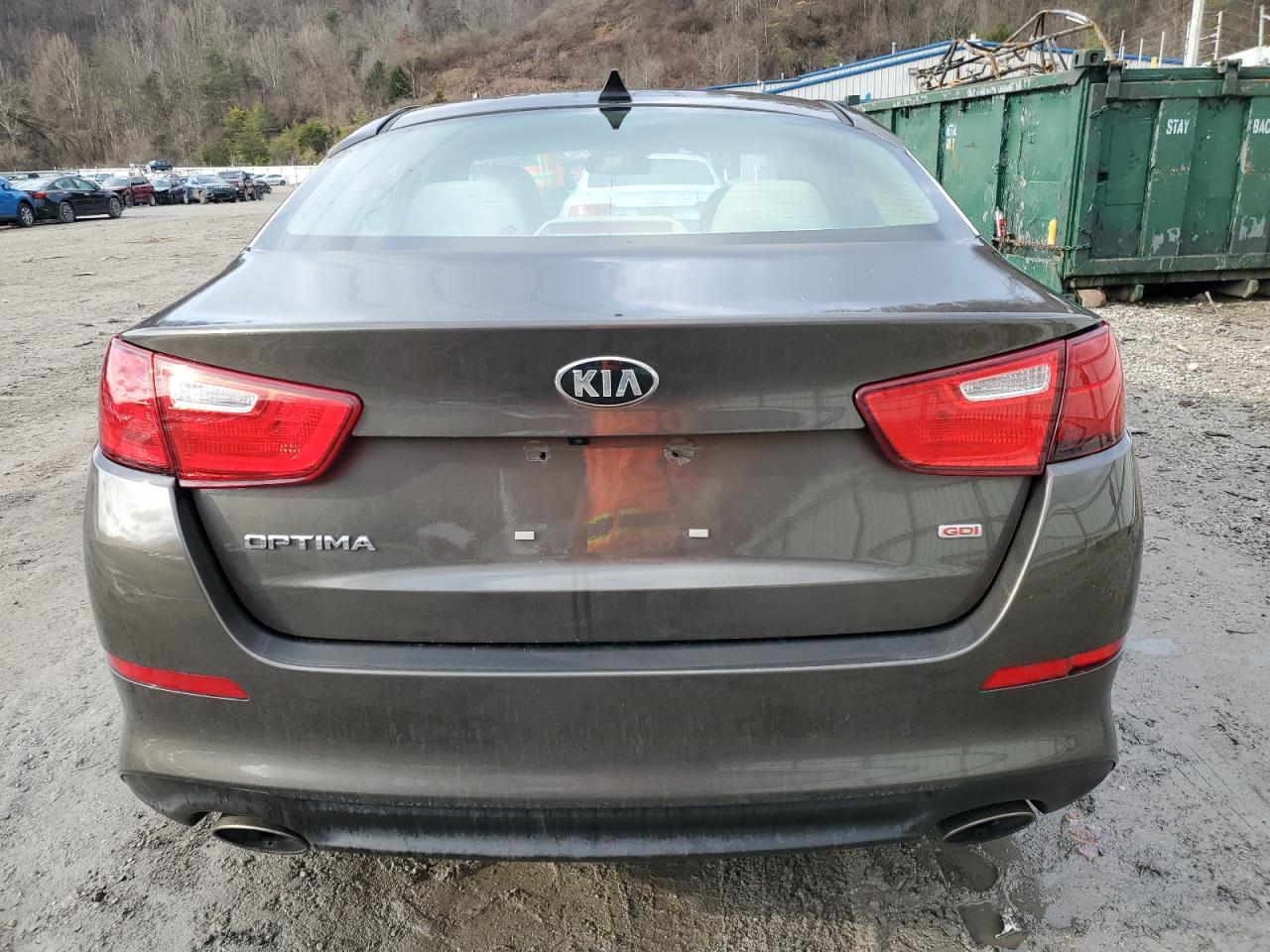 2015 KIA Optima VIN 5XXGM4A79FG380811 Copart auction photo, front end damage thumbnail 6