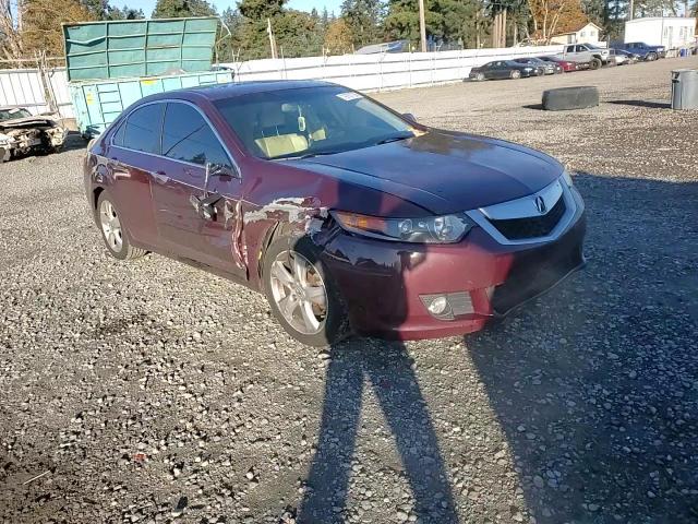 2010 Acura TSX VIN JH4CU2F68AC032377 Copart auction photo, front end / side damage thumbnail 11
