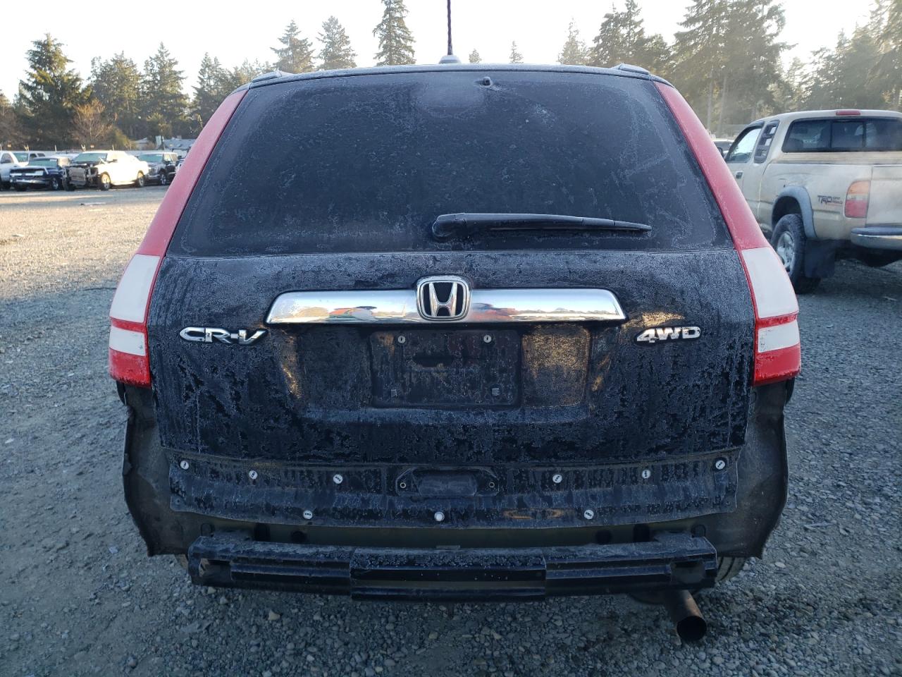 2010 Honda CR-V VIN 5J6RE4H76AL056228 Copart auction photo, rear end damage thumbnail 6