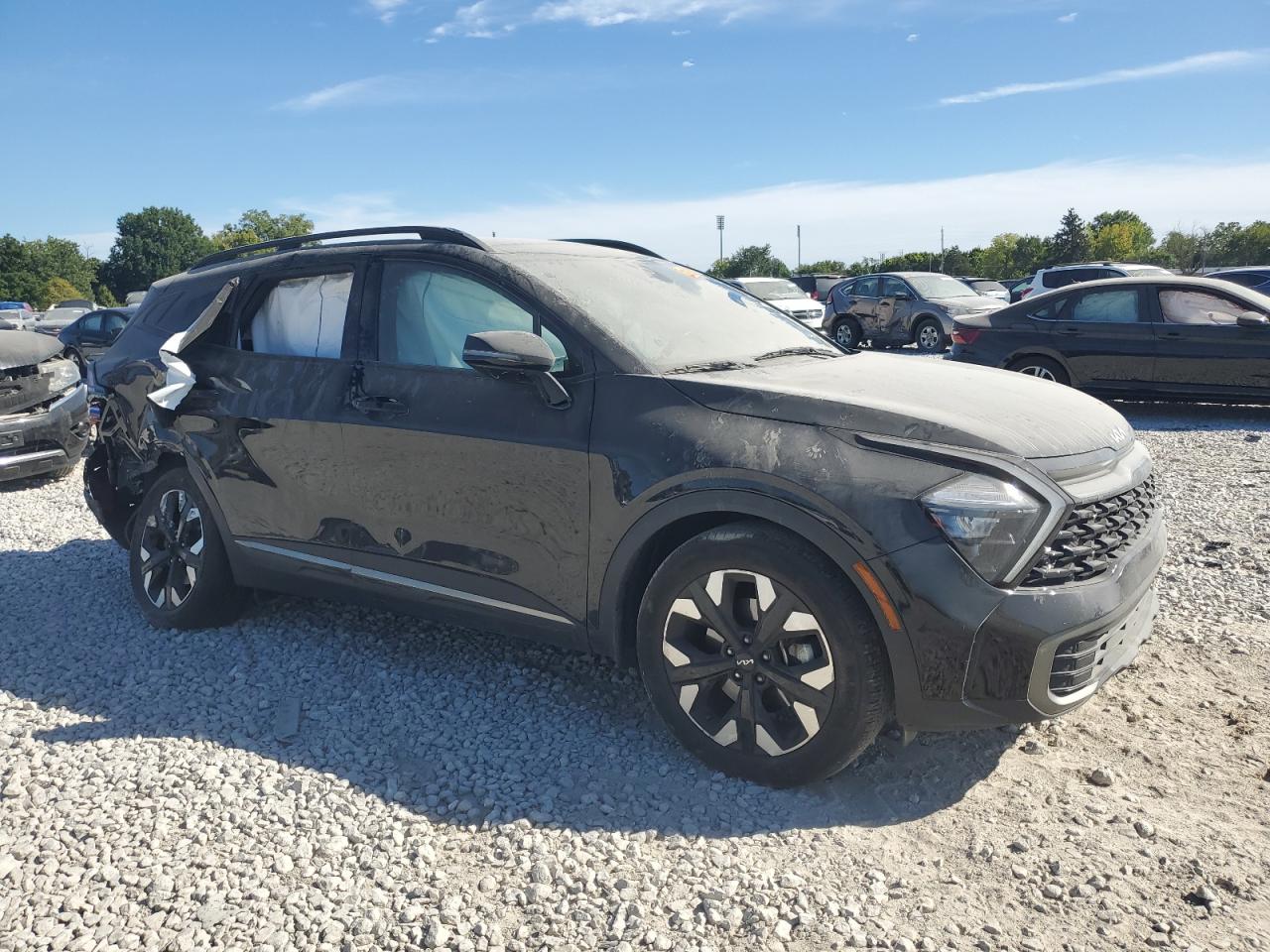 2023 KIA Sportage VIN 5XYK6CAFXPG054440 Copart auction photo, all over damage thumbnail 4