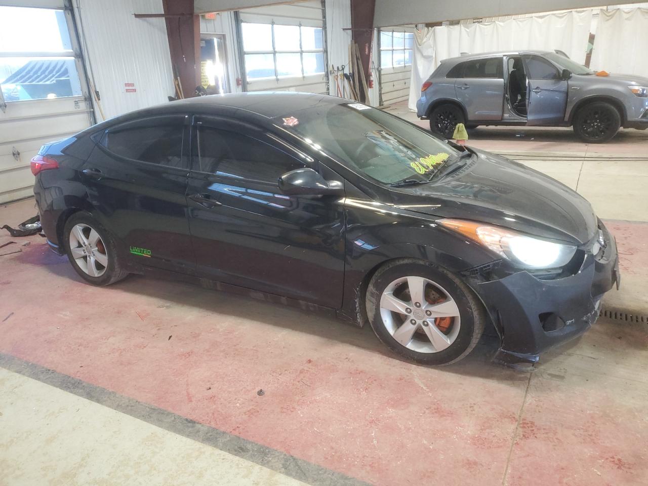 2013 Hyundai Elantra VIN 5NPDH4AE9DH398569 Copart auction photo, front end damage thumbnail 4