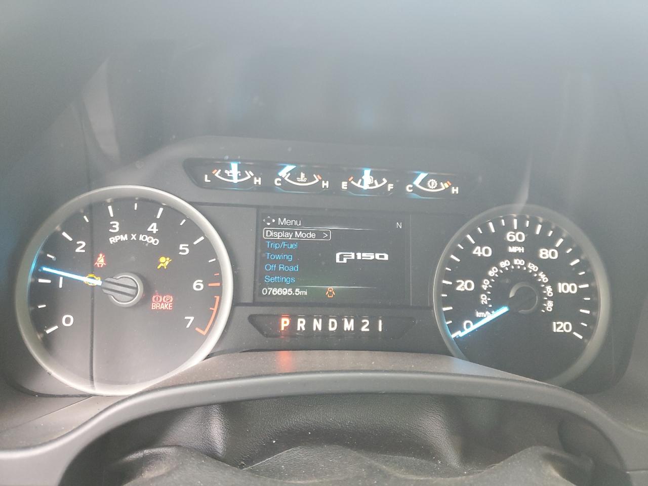 2017 Ford F-150 VIN 1FTEX1EP1HKD79832 Copart auction photo, all over damage thumbnail 9