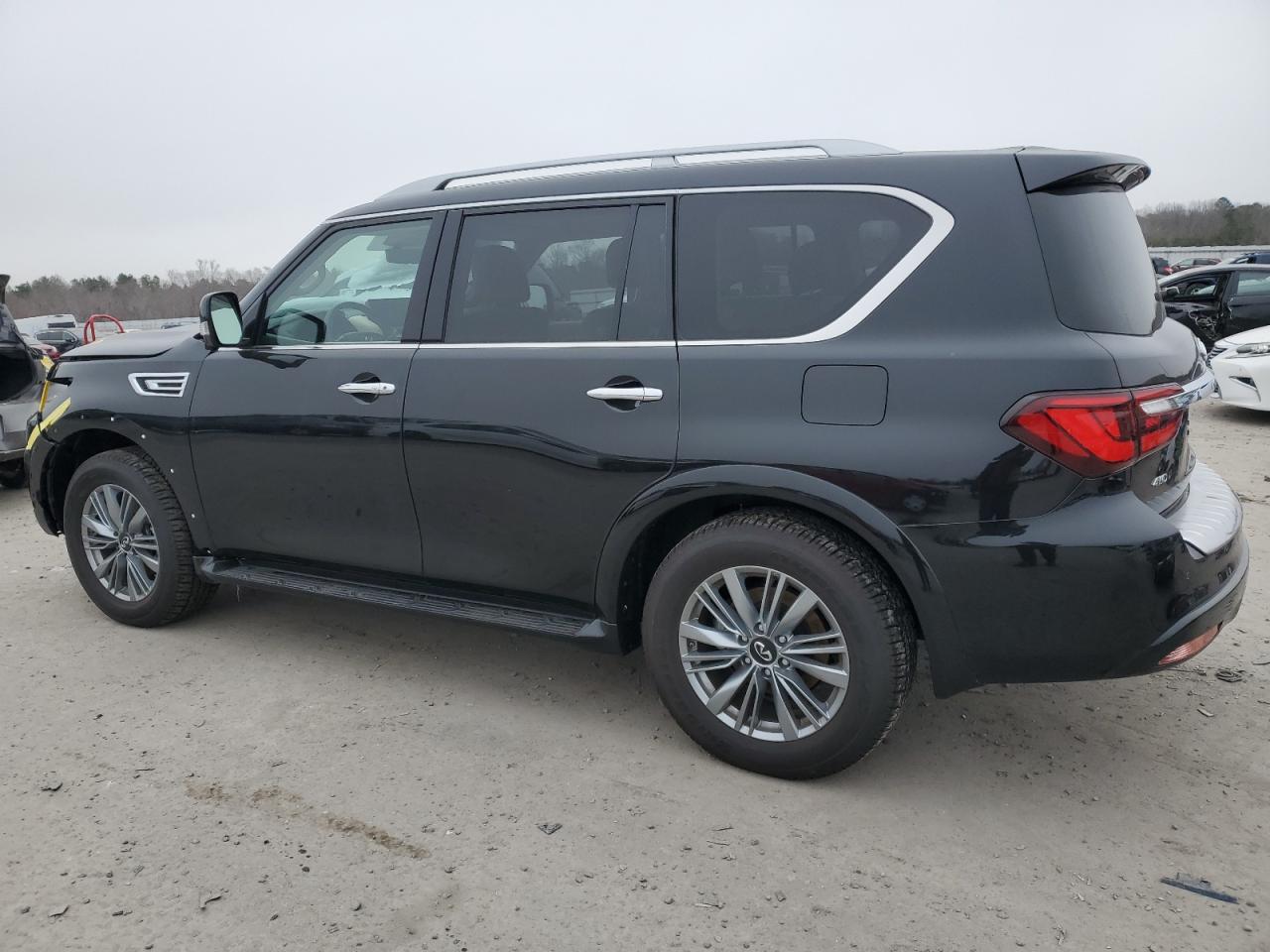 2024 Infiniti QX80 VIN JN8AZ2AE0R9330122 Copart auction photo, side damage thumbnail 2