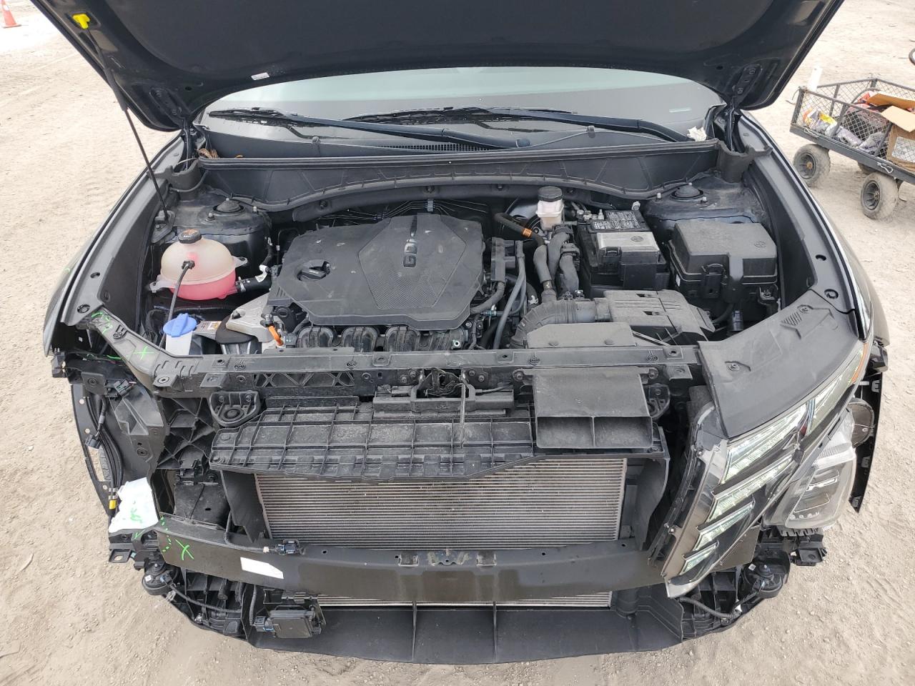 2022 Hyundai Tucson VIN 5NMJC3AE8NH078542 Copart auction photo, front end / rear end damage thumbnail 12
