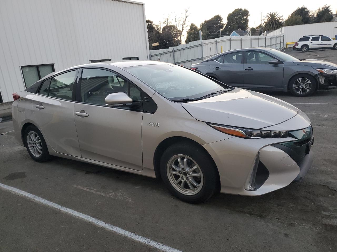 2018 Toyota Prius VIN JTDKARFP1J3090449 Copart auction photo, side / rear end damage thumbnail 4