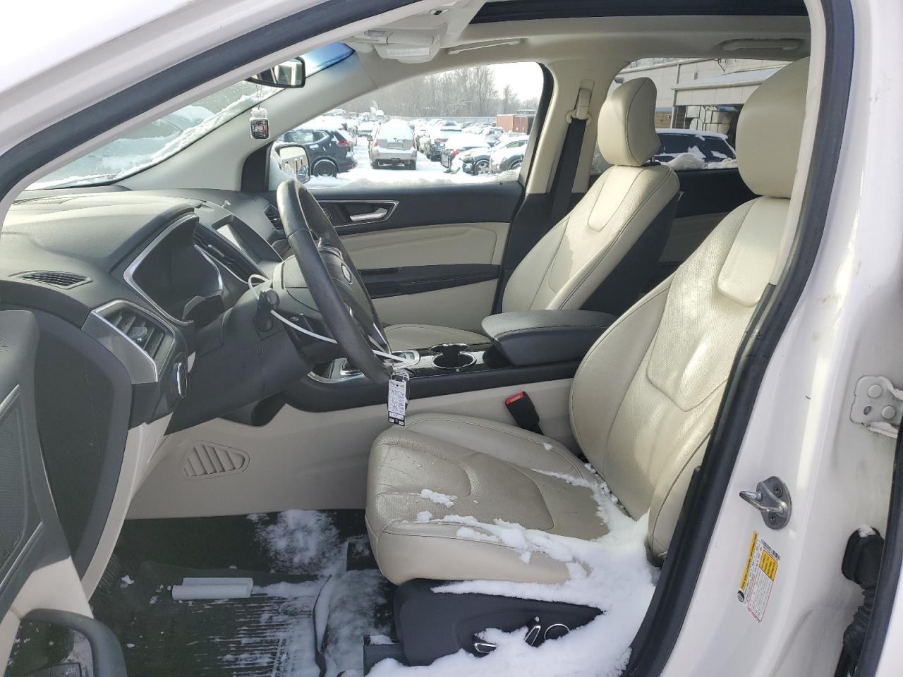 2017 Ford Edge VIN 2FMPK4K82HBB14140 Copart auction photo, rear end damage thumbnail 7