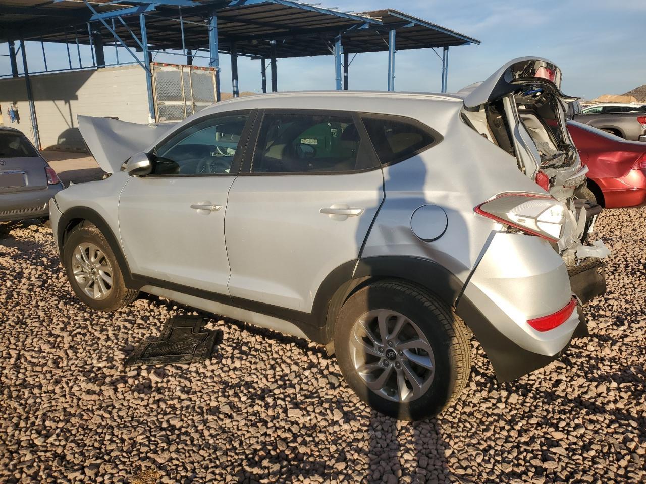 2018 Hyundai Tucson VIN KM8J33A43JU688631 Copart auction photo, all over damage thumbnail 2