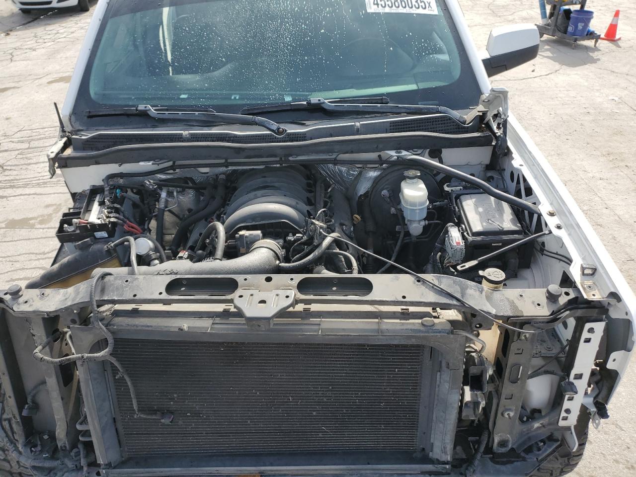 2014 Chevrolet Silverado VIN 3GCUKREC0EG255785 Copart auction photo, front end damage thumbnail 12