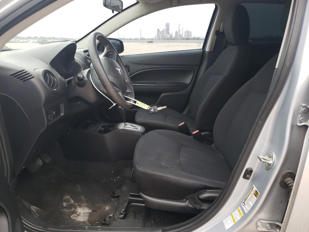 2019 Mitsubishi Mirage VIN ML32F3FJ7KHF01437 Copart auction photo, all over damage thumbnail 7