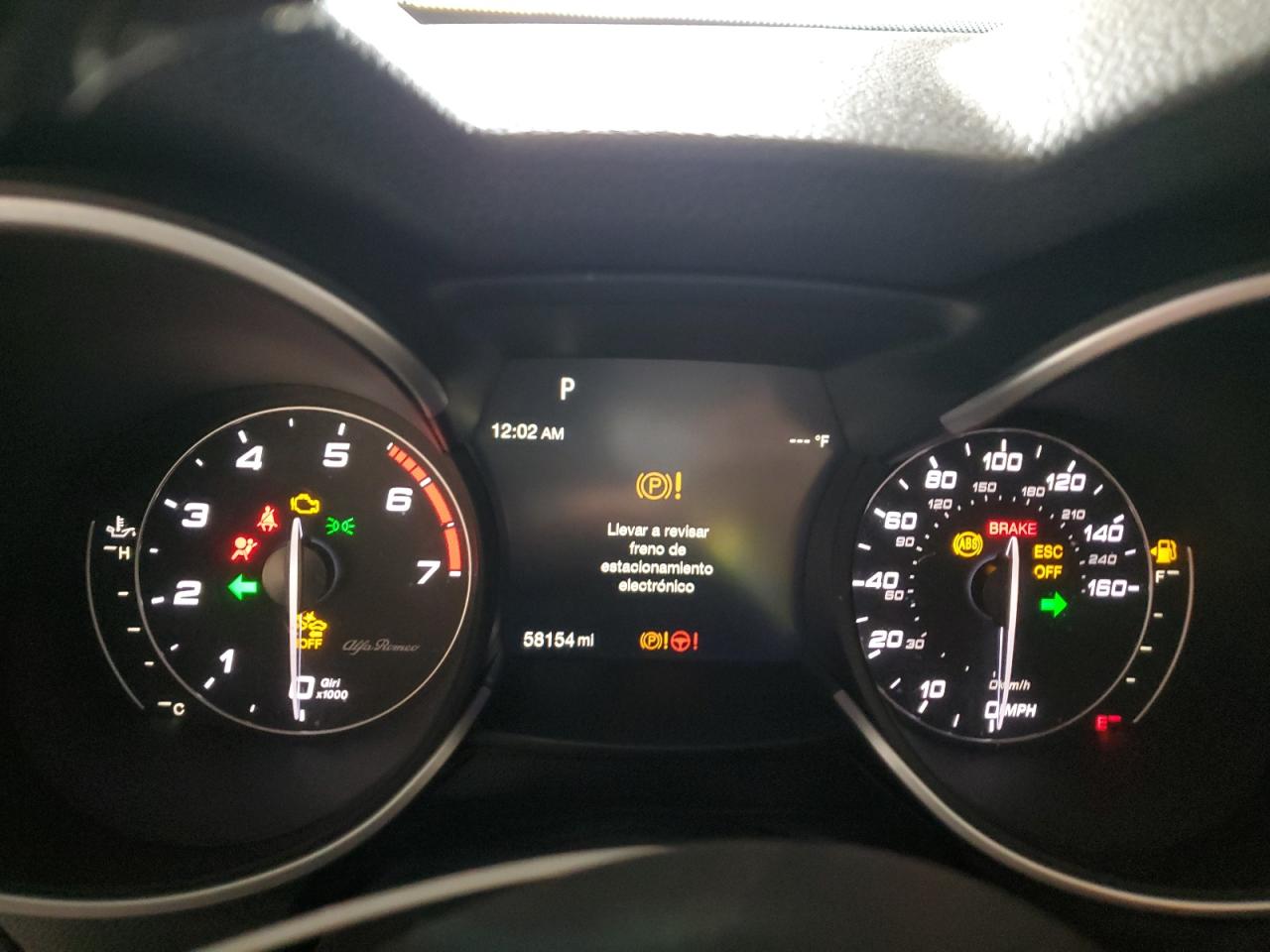 2022 Alfa Romeo Stelvio VIN ZASPAKBN7N7D25427 Copart auction photo, front end damage thumbnail 9