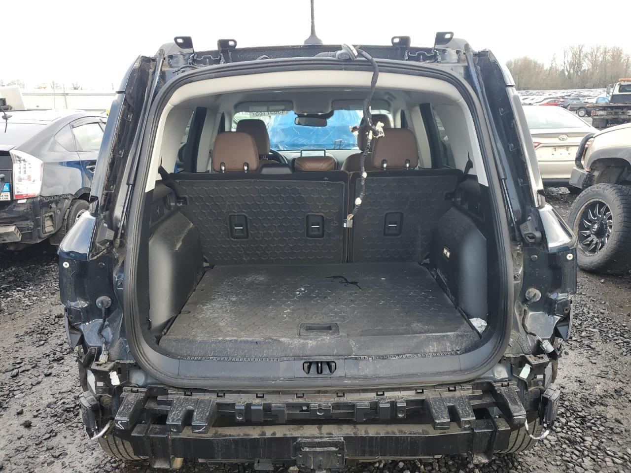 2021 Ford Bronco VIN 3FMCR9C6XMRB01071 Copart auction photo, rear end damage thumbnail 6