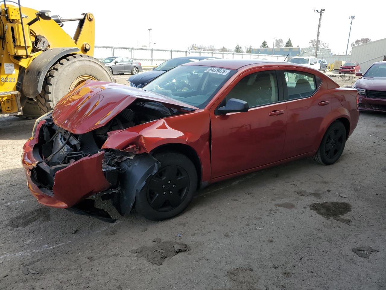 2009 Dodge Avenger VIN 1B3LC46B19N563001 - Copart auction photo