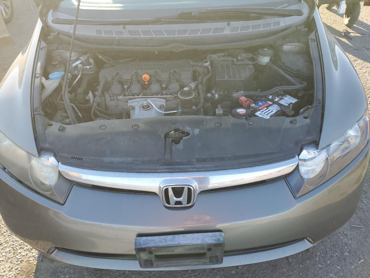 2007 Honda Civic VIN 1HGFA168X7L057262 Copart auction photo, side damage thumbnail 11