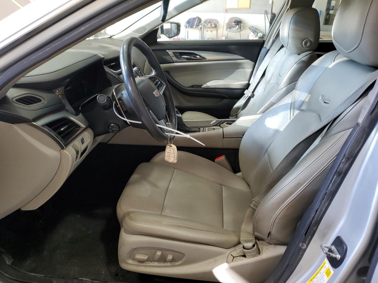 2017 Cadillac CTS VIN 1G6AW5SX6H0189777 Copart auction photo, front end damage thumbnail 7