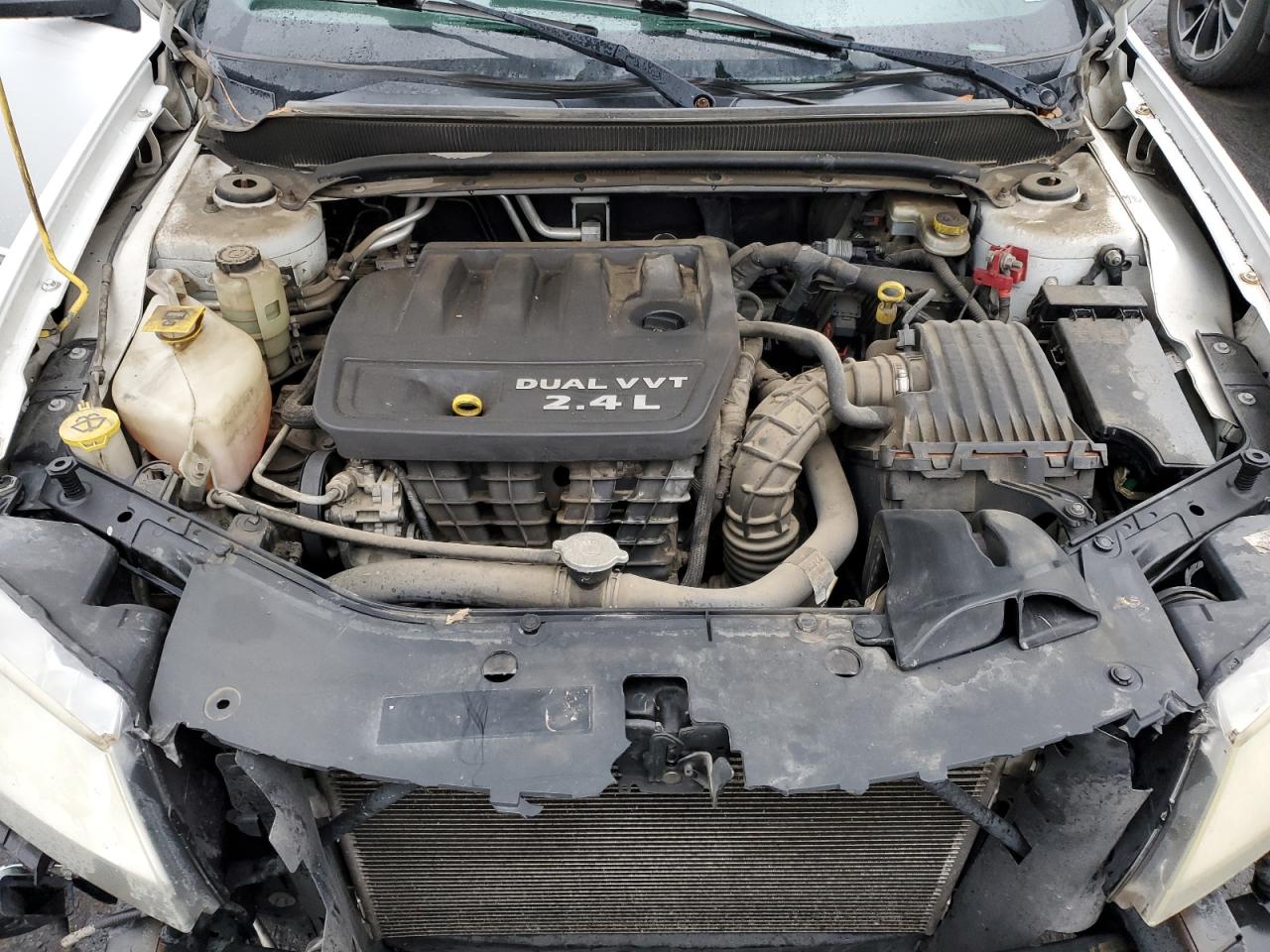 2013 Dodge Avenger VIN 1C3CDZAB3DN741228 Copart auction photo, front end / hail damage thumbnail 13