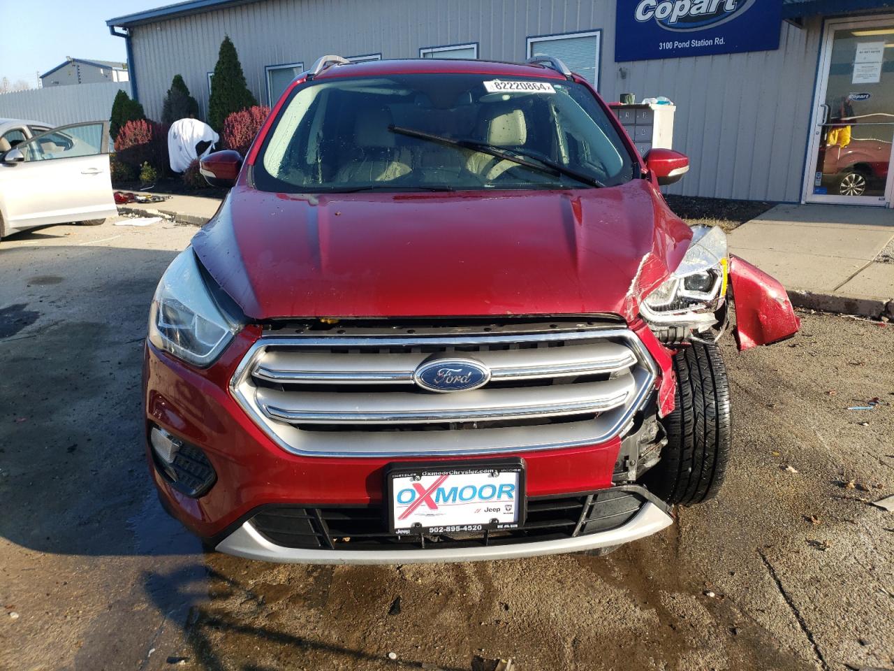 2017 Ford Escape VIN 1FMCU0JD5HUA77725 Copart auction photo, front end damage thumbnail 5