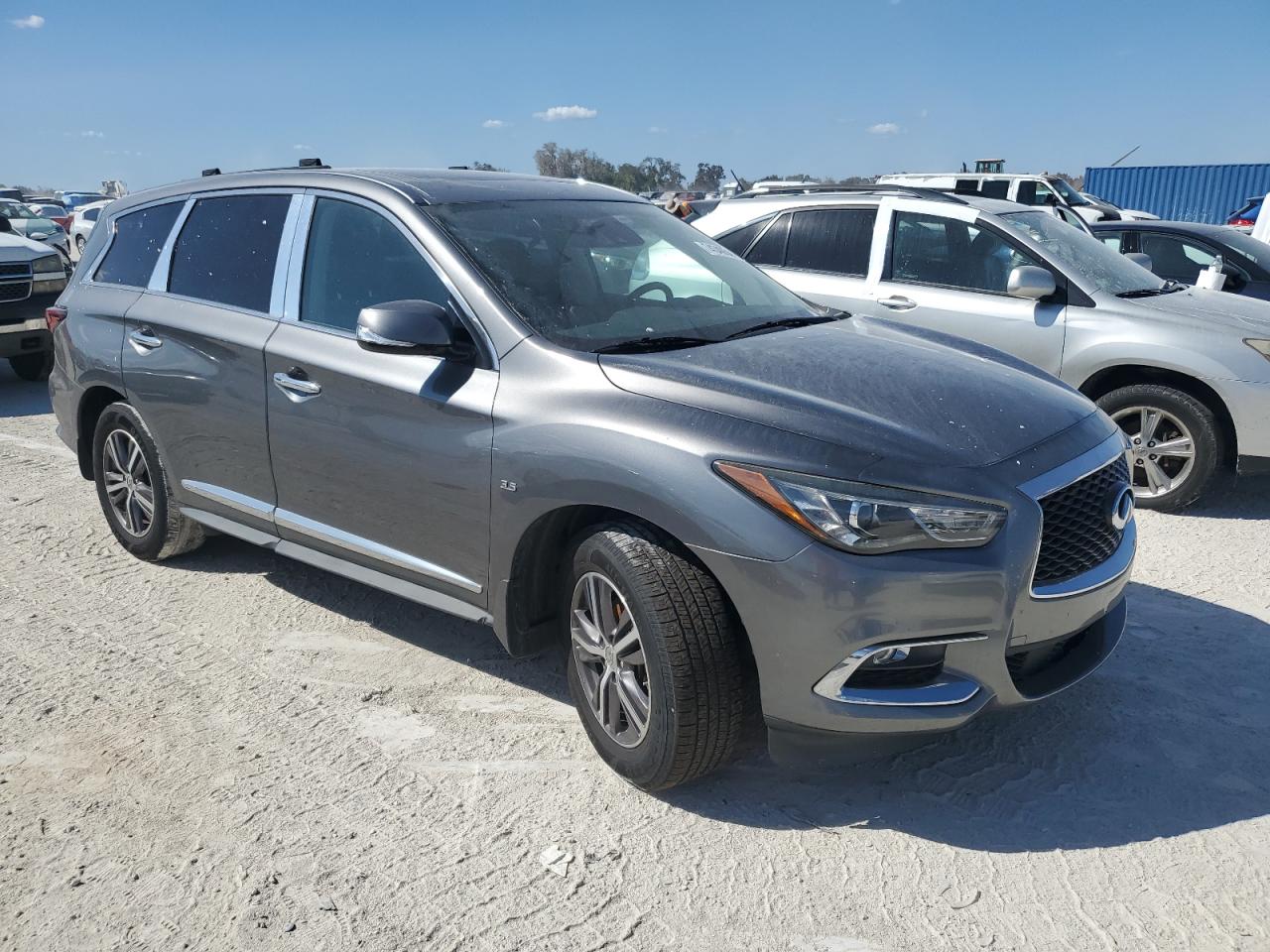 2019 Infiniti QX60 VIN 5N1DL0MM6KC511523 Copart auction photo, water/flood damage thumbnail 4
