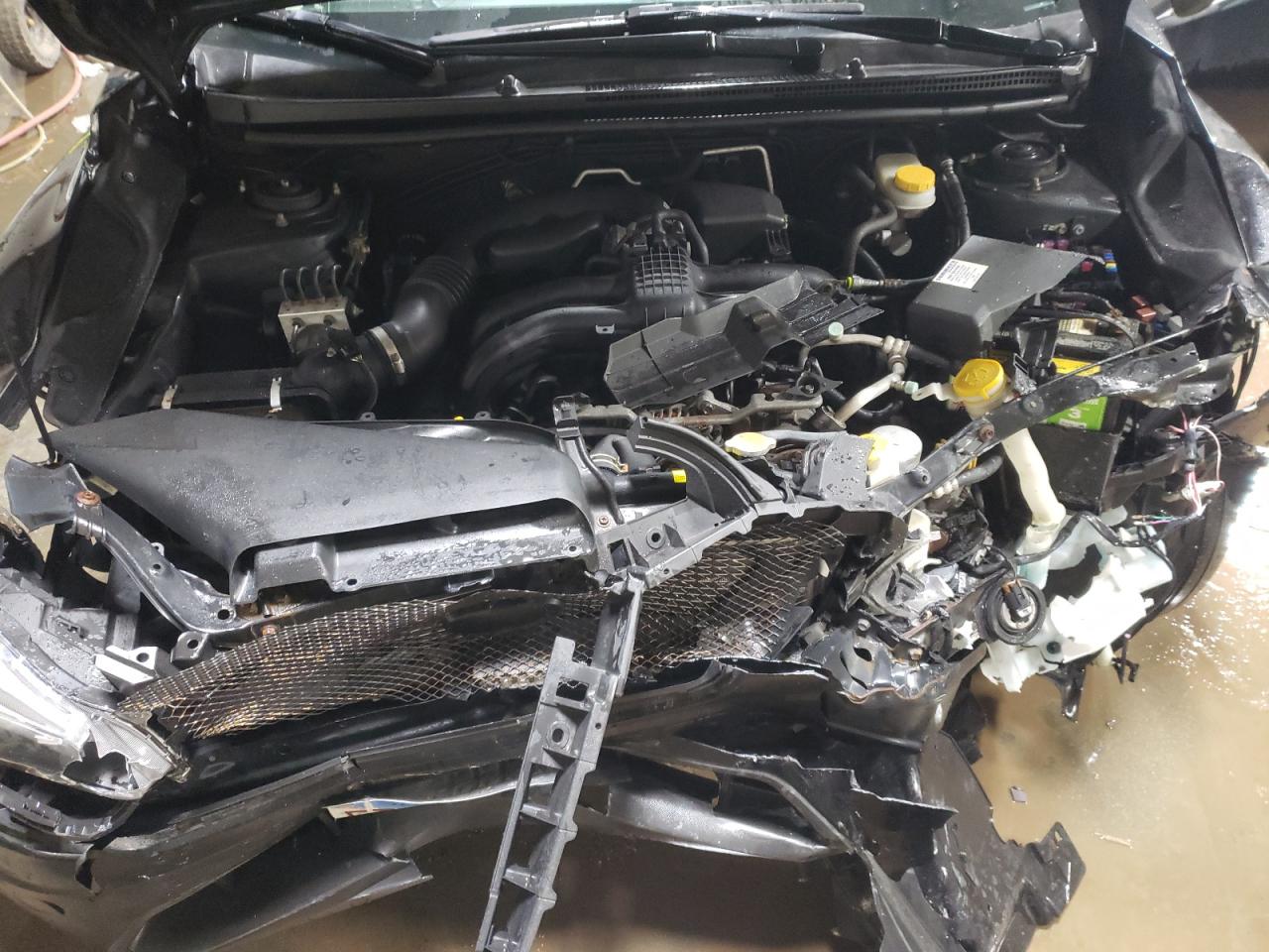 2013 Subaru XV VIN JF2GPAWC7D2834439 Copart auction photo, front end / side damage thumbnail 11