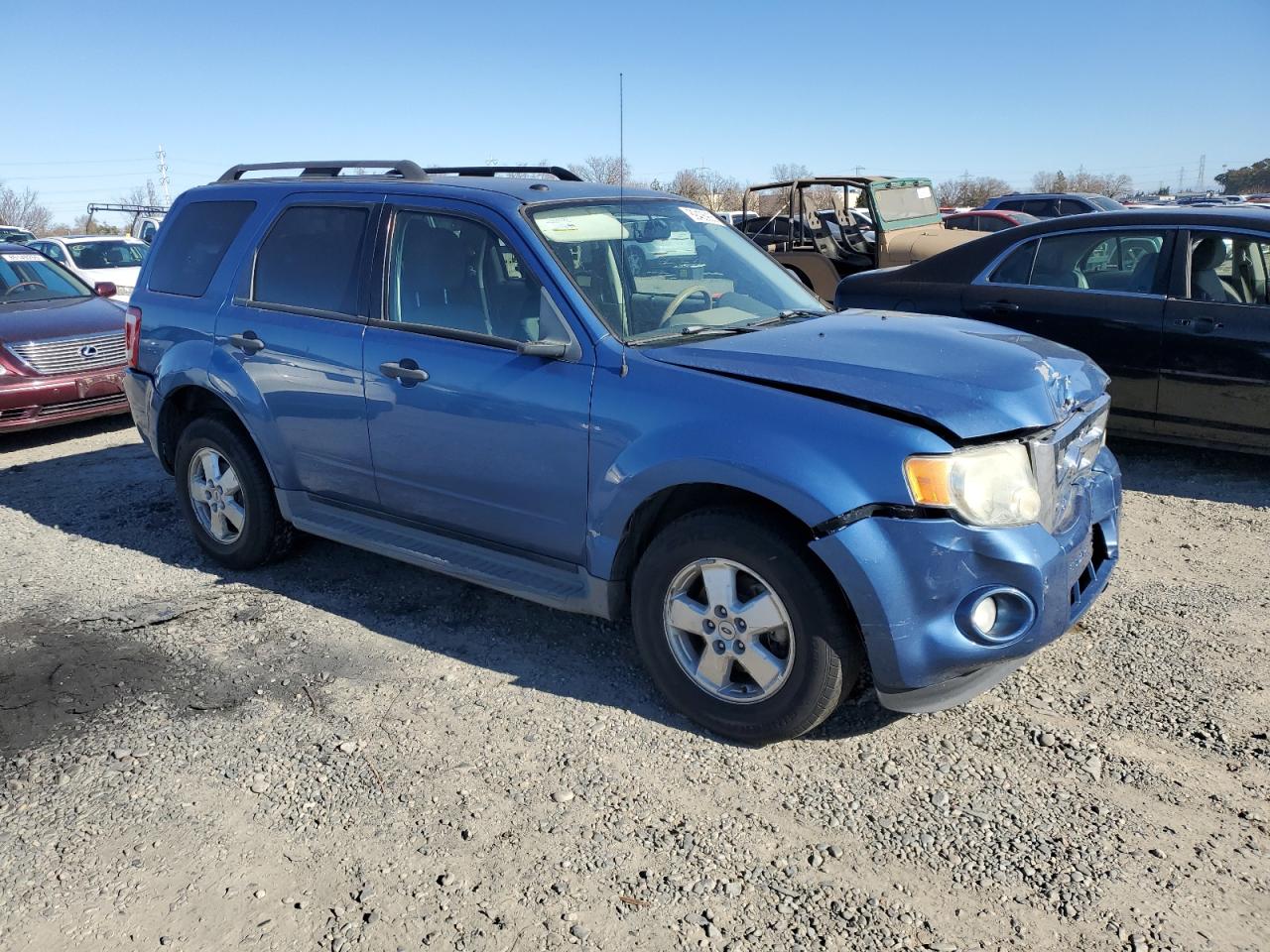 2010 Ford Escape VIN 1FMCU0D79AKA09936 Copart auction photo, front end damage thumbnail 4