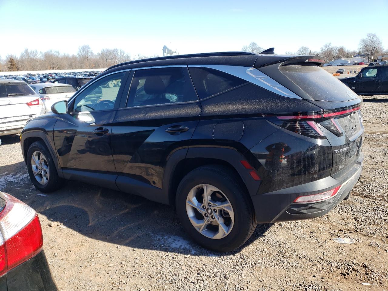 2022 Hyundai Tucson VIN 5NMJBCAE2NH069676 Copart auction photo, front end damage thumbnail 2